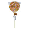 Hames - Luxury Spotty Lollies White Chocolate Lollipops Decorated with Sprinkles x Outer of 27