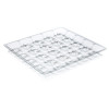Clear 36 Square Chocolate Box Cav Insert Tray  for Square Wibalin Box  233mm x 218mm 32mm