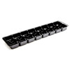 Black 16 Choc Cav Insert Tray Long (2 rows of 8 config) 310mm x 82mm