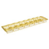 Gold 16 Choc Cav Insert Tray Long (2 rows of 8 config) 310mm x 82mm