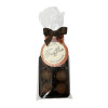 Luxury 6 Truffle Bag - Sweet Mandarin Truffle with Brown Twist Tie Bow & Swing Tag  x Outer of 20
