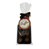 Luxury 6 Truffle Bag - Dark Chocolate with Orange & Ginger Flavour Truffle with Brown Twist Tie Bow & Swing Tag x Outer of 20