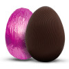200g Dark Chocolate Easter Egg Wrapped in Pink Foil
