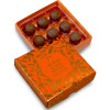 Hames Bronze Range - 9 Blood Orange Flavoured Milk Truffles Presented in a Stunning Orange Box with a Foil Print x Outer of 10