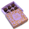 Hames Bronze Range - 9  Dark Chocolate and Berry Flavoured Truffles Presented in a Stunning Lilac Box with a Foil Print x Outer of 10