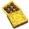 Hames Bronze Range - 9 Dark Honeycomb Chocolate Parcels Presented in a Stunning Yellow Box with a Foil Print x Outer of 10