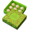 Hames Bronze Range - 9  White Chocolate Truffles with Gin & Tonic Flavour and a Touch of Juniper Presented in a Stunning Green Box with a Foil Print x Outer of 10