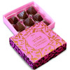 Hames Bronze Range - 9 Dark Chocolate Raspberry Pyramid Creams Presented in a Stunning Pink Box with a Foil Print x Outer of 10