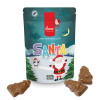 Hames - Solid Milk Chocolate Shaped Santa RA MB Cocoa & 100% Recyclable Pouch 100g x Outer of 9