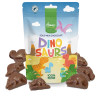 Hames - Solid Milk Chocolate Shaped Dinosaurs RA MB Cocoa & 100% Recyclable Pouch 100g x Outer of 9