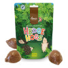 Hames - Solid Milk Chocolate Shaped Hedgehogs RA MB Cocoa & 100% Recyclable Pouch 100g x Outer of 9