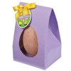Hames Boxed Easter Egg - White Chocolate Egg With Raspberry Flavouring Finished with a Happy Easter Swing Tag & Twist Tie Bow 200g x Outer of 6