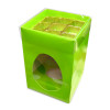 Elegant Large - Easter Green Egg Carton with a Built in 9 Truffle Box, Gold Cav Tray & PVC Lid 190mm x 125mm x 115mm