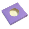 Elegant Large - Lilac Egg Carton with a Built in 9 Truffle Box, Gold Cav Tray & PVC Lid 190mm x 125mm x 115mm