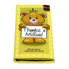 Sentiment - Personal 80g Milk Chocolate Bar - Thanks a Million x Outer of 12