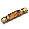 Halloween White Lemon Chocolate Spooky Truffles Decorated with Dark Chocolate Eyes (Stick of 6) 82g x Outer of 18