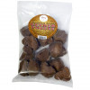 Hames - Milk Chocolate Covered Cinder Toffee in a Clear Euro Slot Bag for Hanging with Label 130g  x Outer of 20