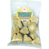Hames - White Chocolate Covered Cinder Toffee in a Clear Euro Slot Bag for Hanging with Label 130g  x Outer of 20