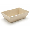 Small Ribbed Kraft Texture Finish Card Hamper Tray 70mm (D) - 200 x 128mm at Top Tapering to 154 x 94mm at the Bottom