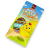 Hames - Happy Easter 80g Milk Chocolate Bar Presented in a Cute Yellow Chick Card Sleeve Design x Outer of 12