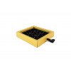 Elegant Premium Quality 9 Choc Drawer Buffer Box in Yellow Pearl Shimmer 130mm x 29mm x 139mm
