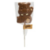Hames - Milk Chocolate Happy Hippo Lollipop with White Decoration x Outer of 27