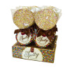 Hames - Luxury Spotty Lollies Milk Chocolate Lollipops Decorated with Sprinkles x Outer of 18
