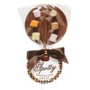 Hames - Luxury Spotty Lollies Milk Chocolate Lollipops Decorated with Dolly Mix x Outer of 18