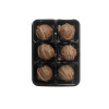 Luxury 6 Truffle Bag - Milk Chocolate with a Butterscotch Flavour Truffle with Brown Twist Tie Bow & Swing Tag x Outer of 20