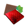 Mint Flavoured Milk Chocolate Neapolitan Finished in Red Foil