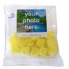 Heritage & Souvenir Gifts - Euro Slot Hang Bag Finished with a White Label with a Photograph & Text of your Choice - Pineapple Cubes 100g Outer of 18