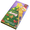 Sentiment - Xmas Personal 80g Milk Chocolate Name Bar - Amy x Outer of 6