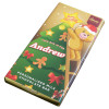 Sentiment - Xmas Personal 60g Milk Chocolate Name Bar - Andrew x Outer of 7