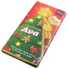 Sentiment - Xmas Personal 80g Milk Chocolate Name Bar - Ava x Outer of 6