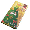 Sentiment - Xmas Personal 60g Milk Chocolate Name Bar - Chris x Outer of 7