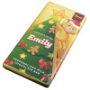 Sentiment - Xmas Personal 80g Milk Chocolate Name Bar - Emily x Outer of 6
