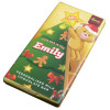 Sentiment - Xmas Personal 60g Milk Chocolate Name Bar - Emily x Outer of 7