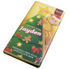 Sentiment - Xmas Personal 60g Milk Chocolate Name Bar - Jayden x Outer of 7