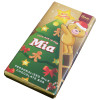 Sentiment - Xmas Personal 80g Milk Chocolate Name Bar - Mia x Outer of 6