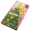 Sentiment - Xmas Personal 60g Milk Chocolate Name Bar - Sophie x Outer of 7