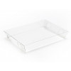 Clear Transparent Lid to Fit Small Shallow Hamper Box 180mm x 126mm x 31mm