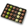 Promotional Branded 24 Door Chocolate Truffle Advent Calendar with a Full Colour Print to the Exterior With Your Design