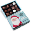 Promotional Christmas 12 Choc Assortment - Snowy Fun With Santa & Friends Merry Christmas