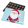 Ho-Ho-Ho! Jolly Father Christmas Desktop Milk Chocolate (Foiled Tray) Advent Calendar 48g x Outer of 26