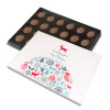 Contemporary Christmas Wishes Desktop Milk Chocolate (Foiled Tray) Advent Calendar 48g x Outer of 26