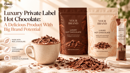 Luxury Private Label Hot Chocolate Hames Chocolates