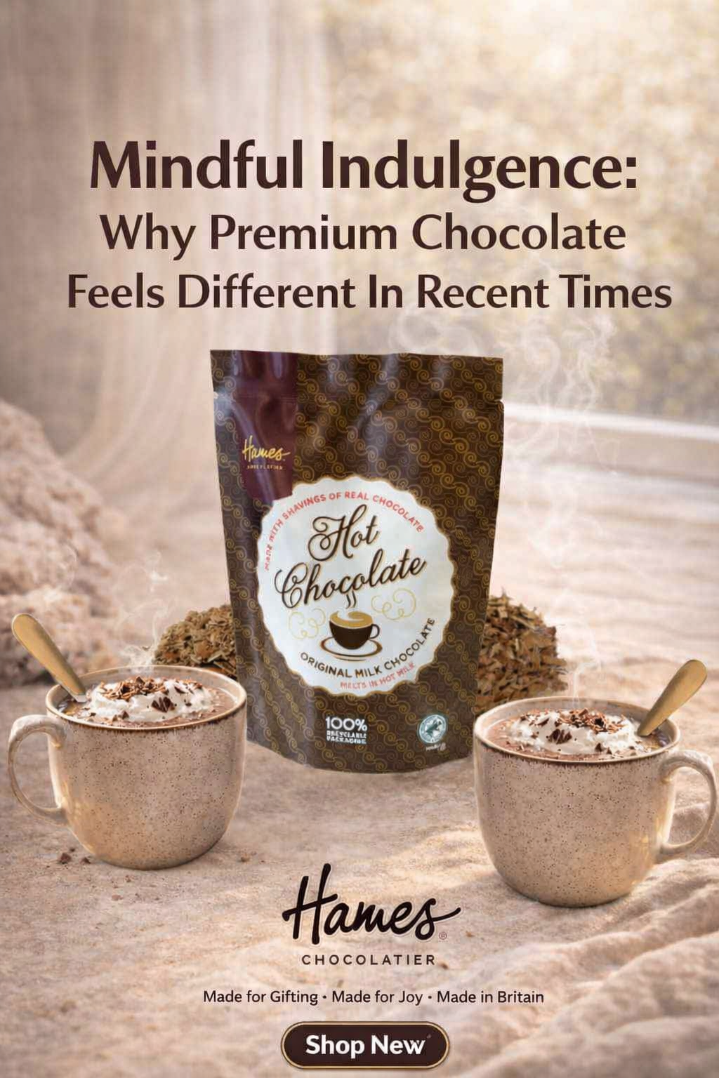 premium chocolate becomes mindful indulgence
