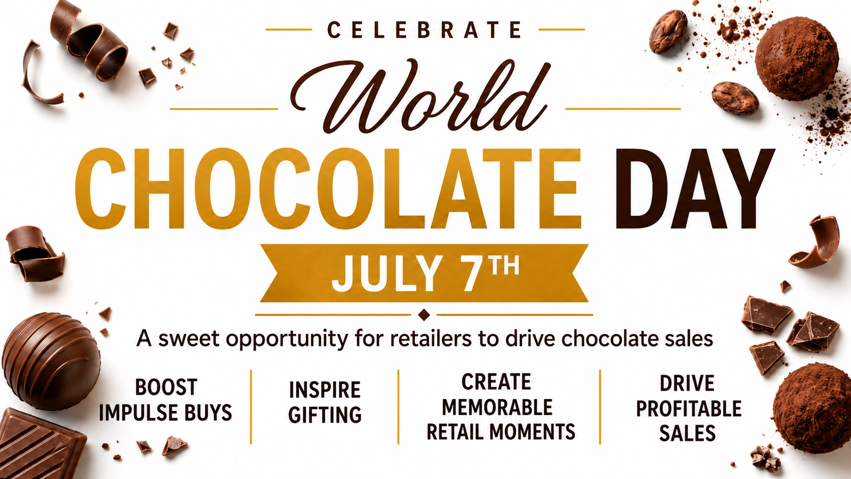 World Chocolate Day Retail Chocolate Sales